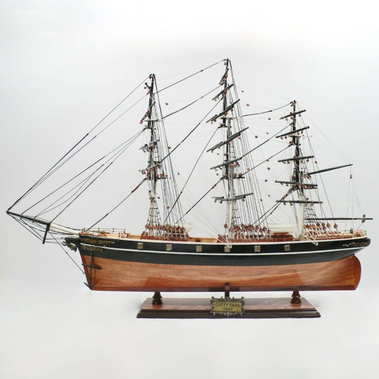 Håndlavet historisk sejlskibsmodel af Cutty Sark Cutty Sark